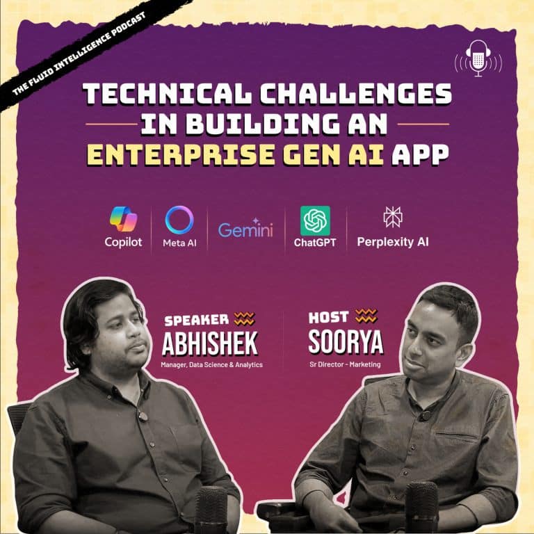 Technical challenges in building an enterprise Gen AI application