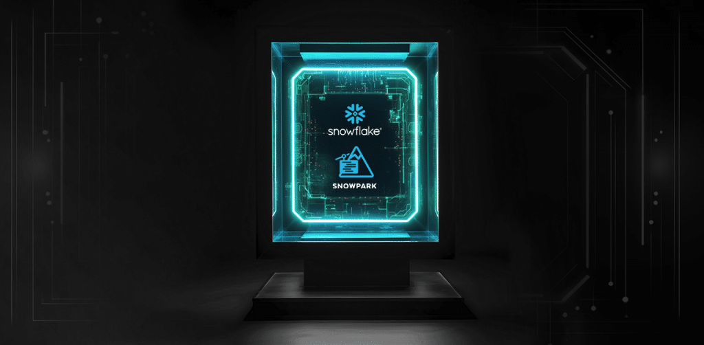 snowflake, create data frame