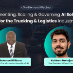 AI for trucking industry- webinar